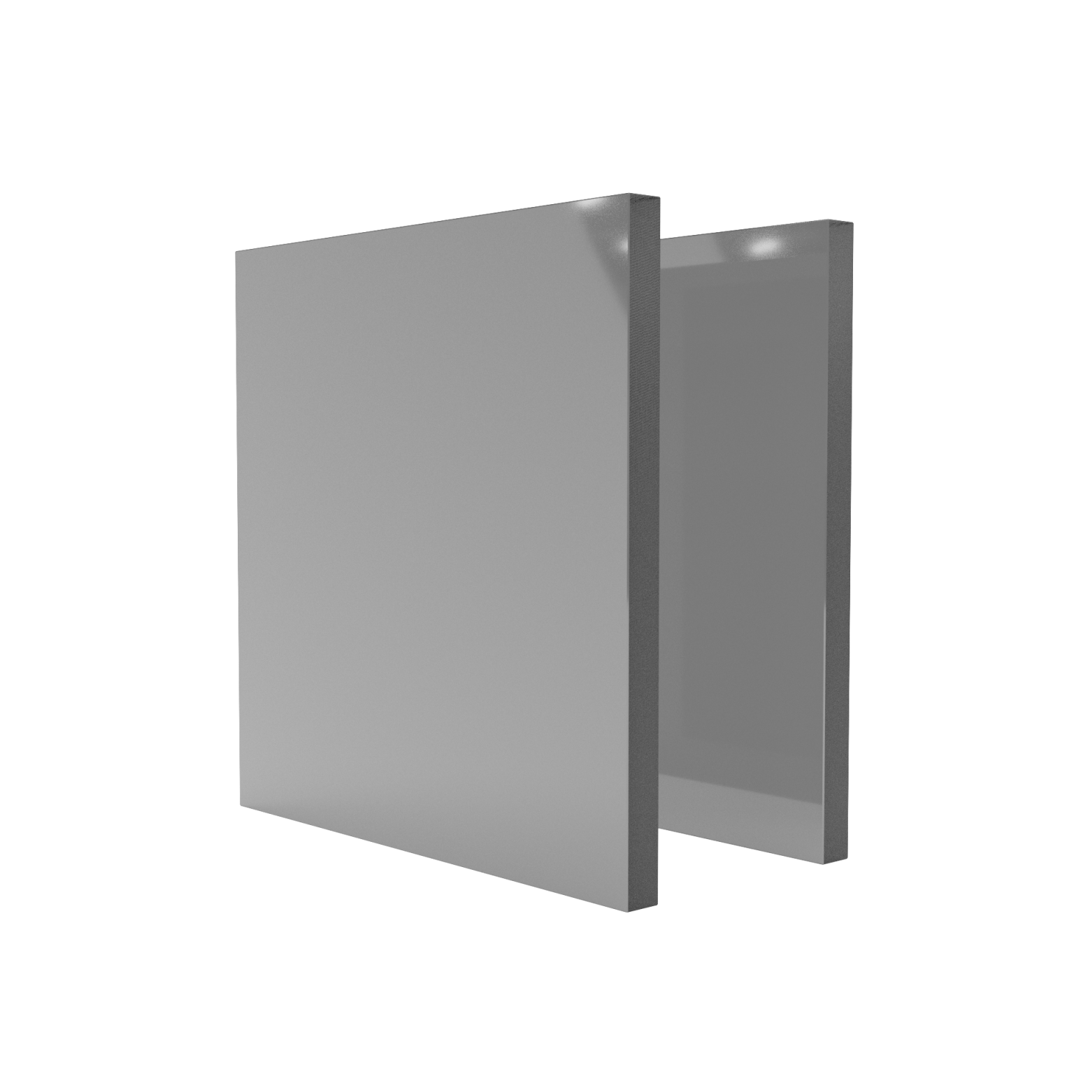 Plexiglas hellgrau 3 mm - Plexideal