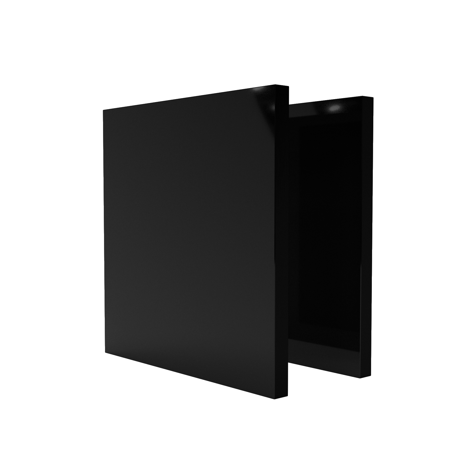 Plexiglas schwarz 5 mm